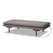 Baxton Studio Marit Mid-Century Grey Upholstered Walnut Finished Wood Daybed 158-9617 - alternate 6
